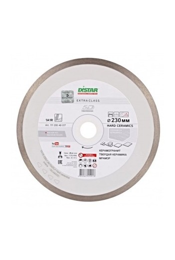 диск алмазний 1A1R (230x1,6x10x25,4) DISTAR Hard ceramics (11120048017)