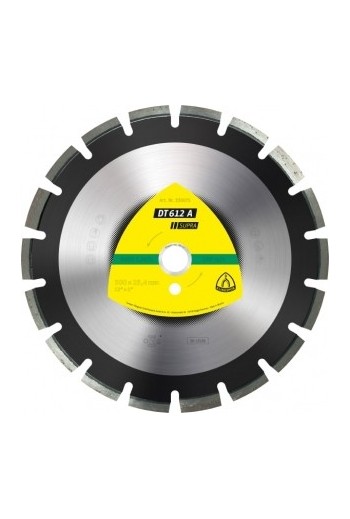 Алмазний відрізний диск (350х3, 2х25, 4) Klingspor DT 612 A Supra (330076)