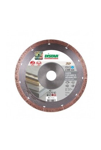 диск алмазний 1A1R (200x1,3x10x25,4) DISTAR Hard ceramics Advanced (11120349015)