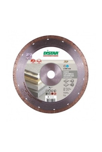 диск алмазний 1A1R (250x1,5x10x25,4) DISTAR Hard ceramics Advanced (11120349019)