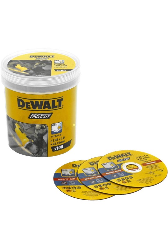 Набір кругів відрізних FASTCUT DeWALT DT20540