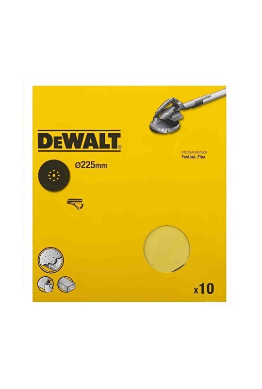 Шлифшкурка самоклеюча до ексцентрикових шліфувальних машин DeWALT DT3170