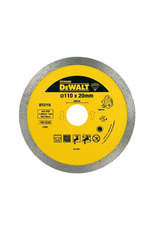 Диск алмазний DeWALT DT3715