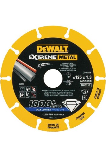Диск алмазний DeWALT DT40252