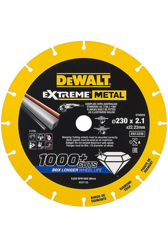 Диск алмазний DeWALT DT40255