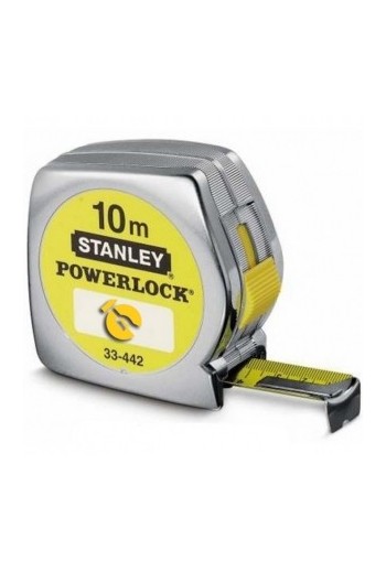 Рулетка вимірювальна STANLEY POWERLOCK 10мх25мм