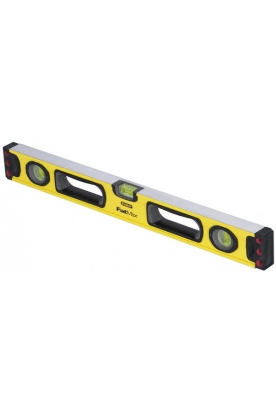 Уровень STANLEY FatMax 600 мм, 3 капсули, магнітний