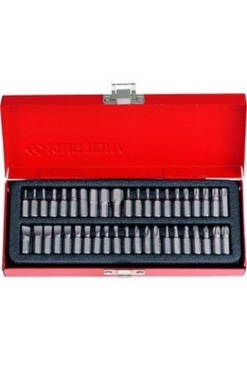 Набір біт TORX/HEX/PZ/PH/SLOT 1/4" (42 ед.) KING TONY (1042CQ)