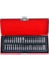 Набір біт TORX/HEX/PZ/PH/SLOT 1/4" (42 ед.) KING TONY (1042CQ)