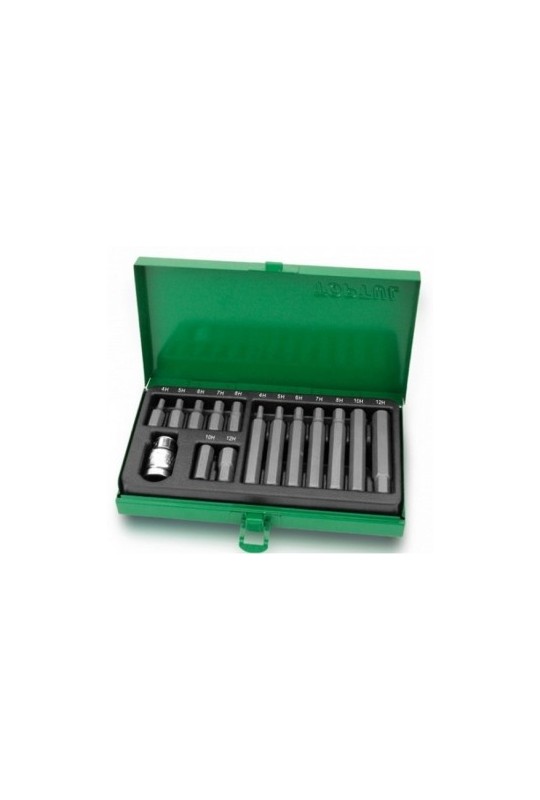 Набір біт 10мм HEX 15ед. TOPTUL GAAD1508