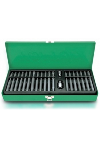 Набір біт 10мм HEX,TORX,SPLINE 40ед. TOPTUL GAAD4002