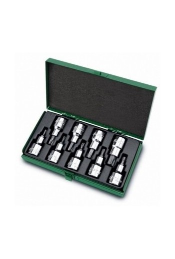 Набір біт впресованих в головку 1/2 Т20-Т60 TOPTUL GAAD0903