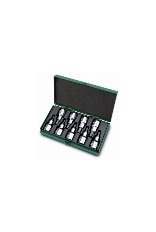 Набір біт впресованих в головку 1/2 Т20-Т60 TOPTUL GAAD0903