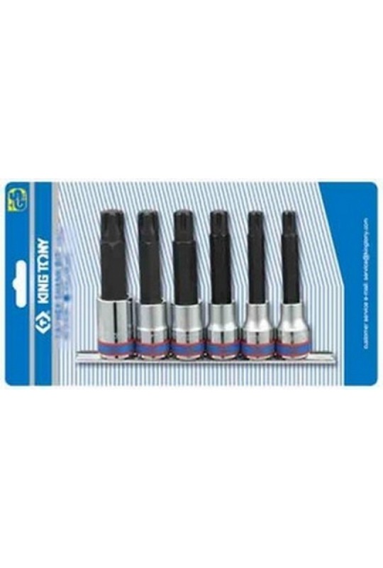 Набір торцевих головок RIBE М9-М16 6 ед. КІНГ ТОНІ (4116PR)