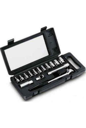 Набір головок торцевих 1/2 12-ти гранних STANLEY,15 шт