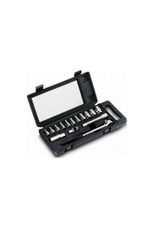 Набір головок торцевих 1/2 12-ти гранних STANLEY,15 шт