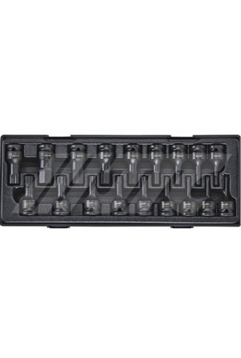 Набір головок ударних 1/2 TORX,HEX,SPLINE 1/2, 18ед. JTC K4181