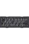 Набір головок ударних 1/2 TORX,HEX,SPLINE 1/2, 18ед. JTC K4181