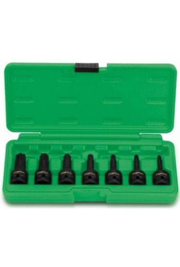 Набір головок TORX ударних 1/2 Т30-Т70 7ед. TOPTUL GDAI0701
