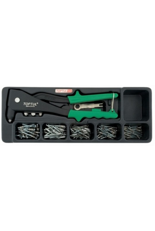 Заклепочник з набором заклепок TOPTUL GAAT0101