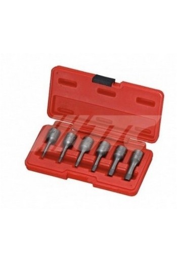 Набір екстракторів для пошкоджених болтів 6 ед. JTC 1542