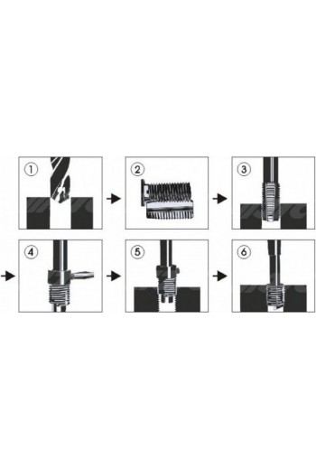 Набір для встановлення різьби М6,М8,М10 JTC 4779A