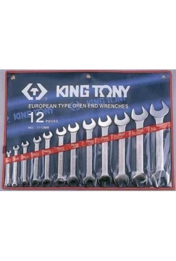 Набір ключів рожкових 6-32 мм (12 од.) KING TONY (1112MR)