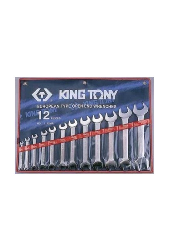 Набір ключів рожкових 6-32 мм (12 од.) KING TONY (1112MR)