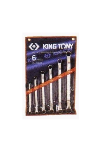 Набір ключів накидних 10-26 мм (6 од.) KING TONY (1606MR)