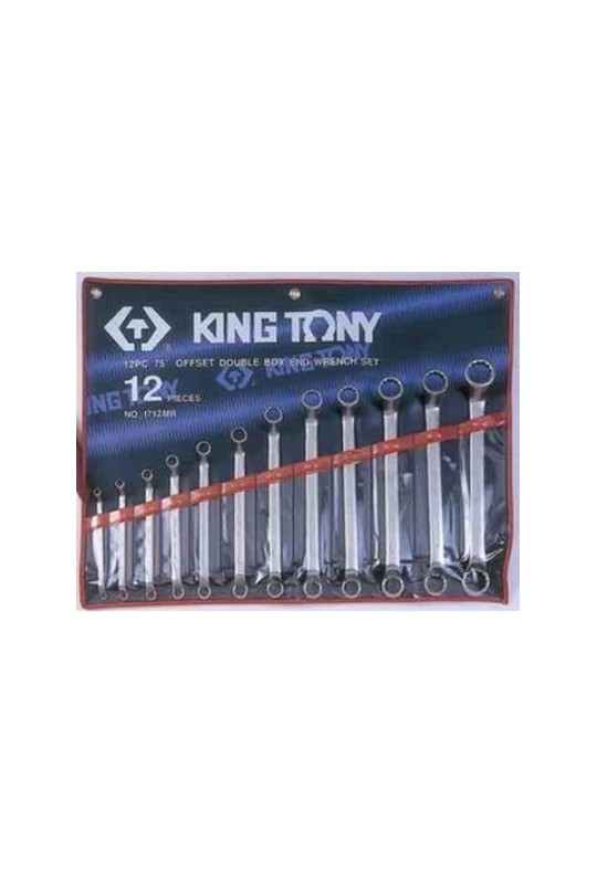 Набір ключів накидних 12шт. (6-32мм) KING TONY (1712MR)