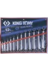 Набір ключів накидних 12шт. (6-32мм) KING TONY (1712MR)