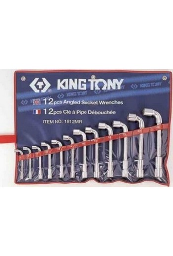 Набір ключів Г-подібний 12шт. 8-24 мм KING TONY (1812MR)
