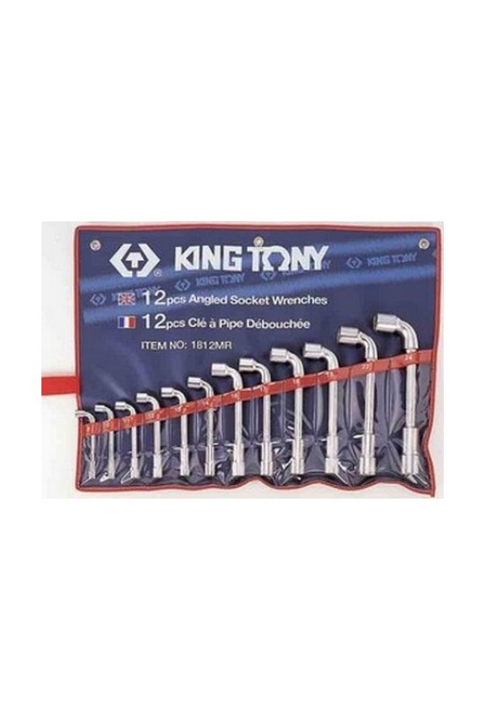 Набір ключів Г-подібний 12шт. 8-24 мм KING TONY (1812MR)