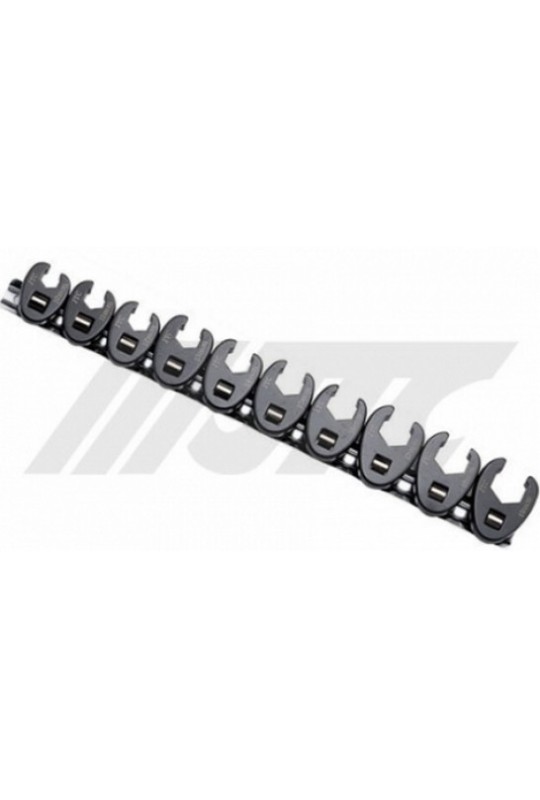 Набір розрізних ключів односторонніх 10-19мм 10шт JTC 1605