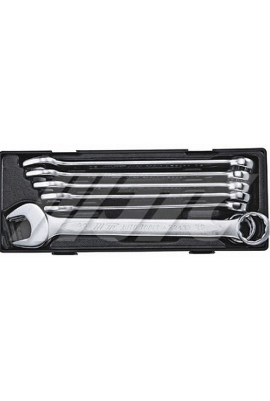 Набір накидних ключей кут ізгиба 75гр. 6-24мм. 14ед. JTC K6084