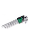 Набір Г-обр. ключей TORX T10-T50 9ед. Супердовгих TOPTUL GAAL0923