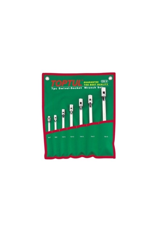 Набір ключів шарнірних 7 шт. 6-19 TOPTUL GAAA0704