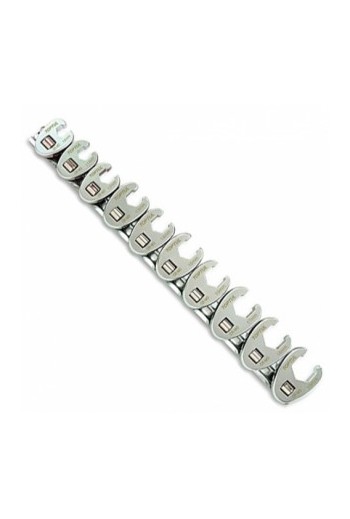 Набір розрізних ключів 3/8 односторонніх 10шт, 10-19мм TOPTUL GAAR1001