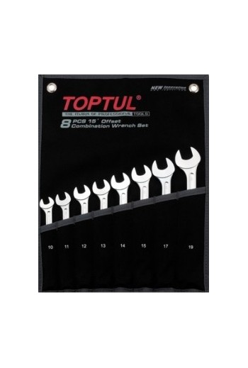 Набір ключів комбінованих 12 шт. 6-22 Високопродуктивний TOPTUL GPAX1202