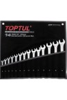 Набір ключів комбінованих 14 шт. 8-24 Високопродуктивний TOPTUL GPAX1402