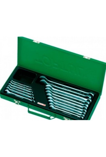 Набір ключів комбінованих 16 шт. 6-24мм (металевий ящик) TOPTUL GAAD1602