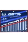 Набір ключів рожково-накидных 5/16 -1-1/4" (14 од.) KING TONY (1214SR)