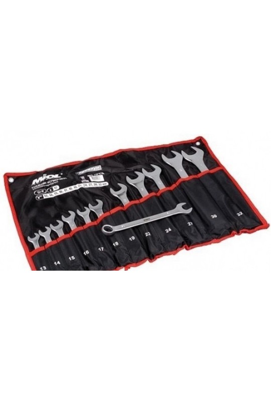 Набір ключів комбінованих MIOL CRV PREMIUM, 25шт, (6-32мм)