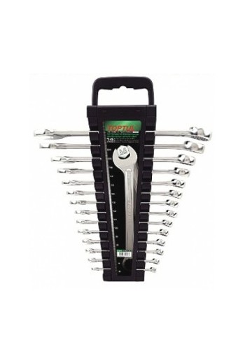 Набір ключів комбінованих на холдері 14 шт. 6-24мм TOPTUL GAAC1401