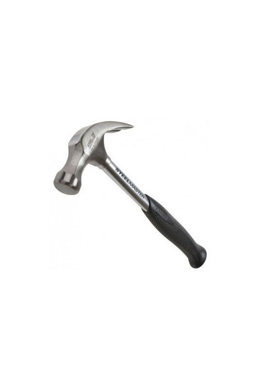 Молоток STANLEY Steelmaster Curve Claw із загнутим гвоздодером, L-337мм, вага 450 г.