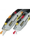 Нож STANLEY FatMax&reg, Xtreme&trade, з двома висувними лезвиями для окремих робіт.