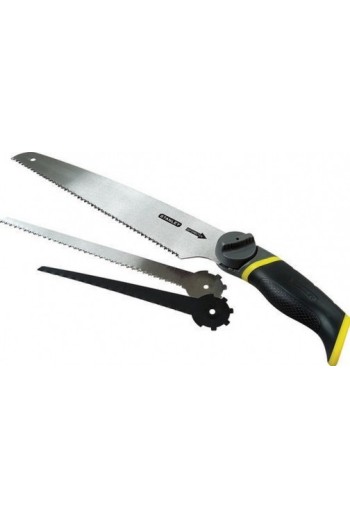 Ножівка універсальна STANLEY 3 в 1с 3-мя змінними полотнами.