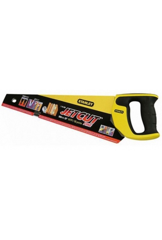 Ножовка STANLEY Jet-Cut Fine 11 зубів на дюйм, довжина 450мм.