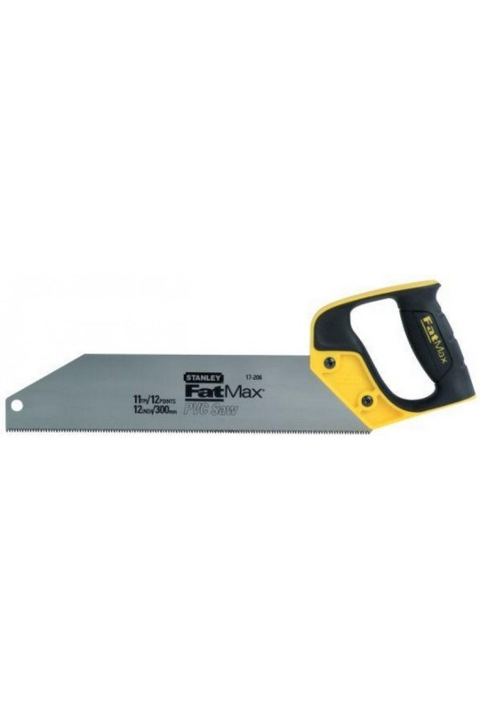 Ножовка для ПВХ STANLEY FatMax&reg,, 300мм, 11 зубів HP JETCUT