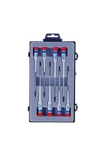 Відвёртки прецизійні 75 мм (часові) набір 8 пр. КІНГ ТОНІ (32118MR)